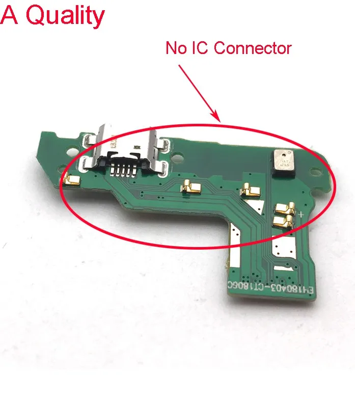 Copy No IC Новинка для huawei Y6 Prime /Y6 /Honor 7A док-станция с зарядным устройством и usb зарядным портом гибкий кабель с высоким качеством - Цвет: Copy No IC