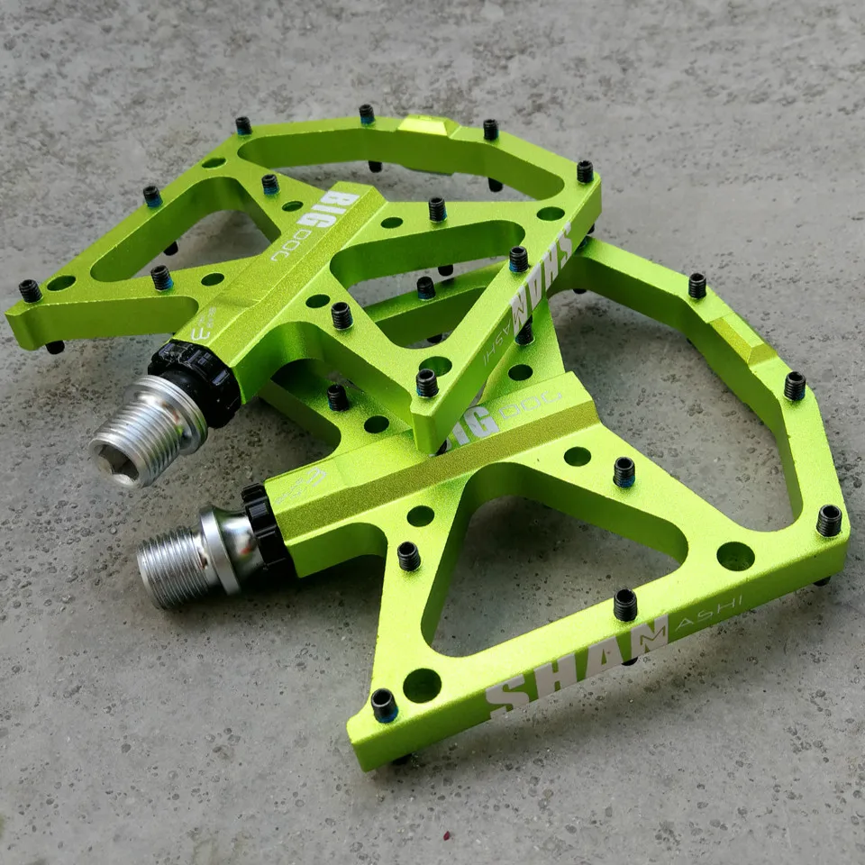 

2021 Aluminum Alloy 3 Bearings Bicycle Pedals Ultralight Anti-slip CNC Road MTB Bike Pedal Cycling Sealed Bearing Bike Pedals
