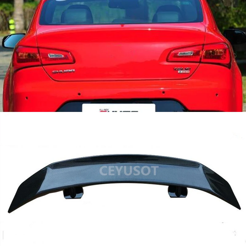 

Универсальный Спойлер, крыло, новинка, KIA SHUMA, ABS материал, багажник автомобиля, черный задний губа, хвост, декоративные аксессуары для кузова,...