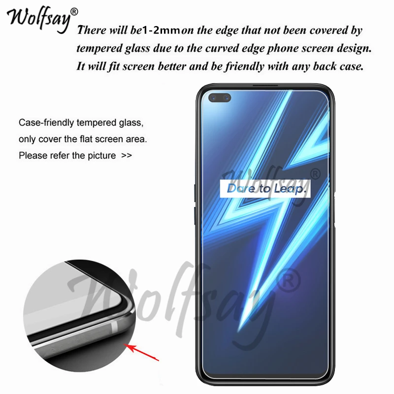 2PCS de cristal para OPPO verdadero yo 6 Pro Protector de pantalla de cristal templado para OPPO verdadero yo 6 Pro de pel&iacute;cula del tel&eacute;fono para OPPO verdadero yo 6 Pro-1