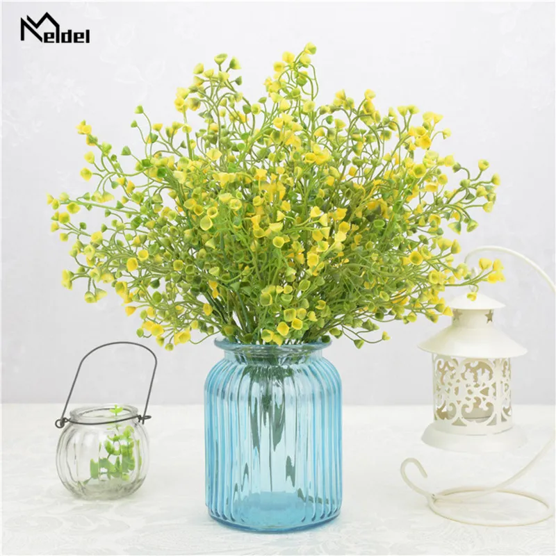 Искусственная трава Meldel 48 см искусственные растения небольшие для рождества