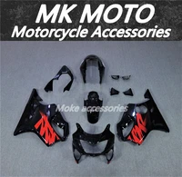 motorcycle fairings kit fit for cbr600f f4 1999 2000 bodywork set high quality abs injection black red