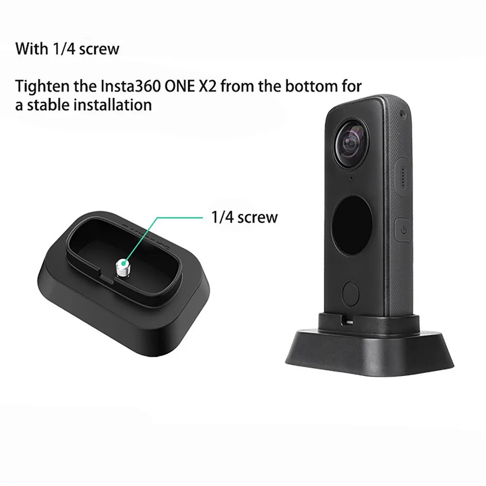 

Настольный Поддержка основы фиксированный держатель для Insta360 один X2 панорамный Камера подставка кронштейн аксессуары для ванной комнаты