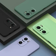 For Xiaomi Mi 11X Pro Case Mi 11 X Pro Lite 11i Cover Original Liquid Silicone Soft TPU Shockproof Phone Bumper Mi 11X Pro Case
