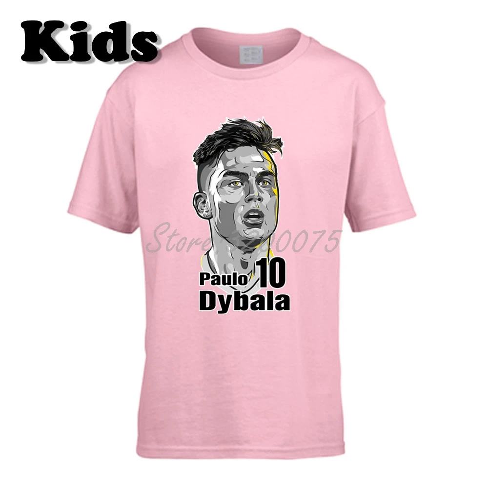 24 Детская футболка La Joya Paulo Dybala 10 масок жестов, одежда, футболка для мальчиков и девочек, W19033003 - Цвет: 24