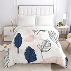 1 шт. 3D пододеяльник с застежкой-молнией одеялоСтёганое одеялоОдеяло крышка 210x210 240x220 3D постельное белье Nordic настроить любой размер дизайн