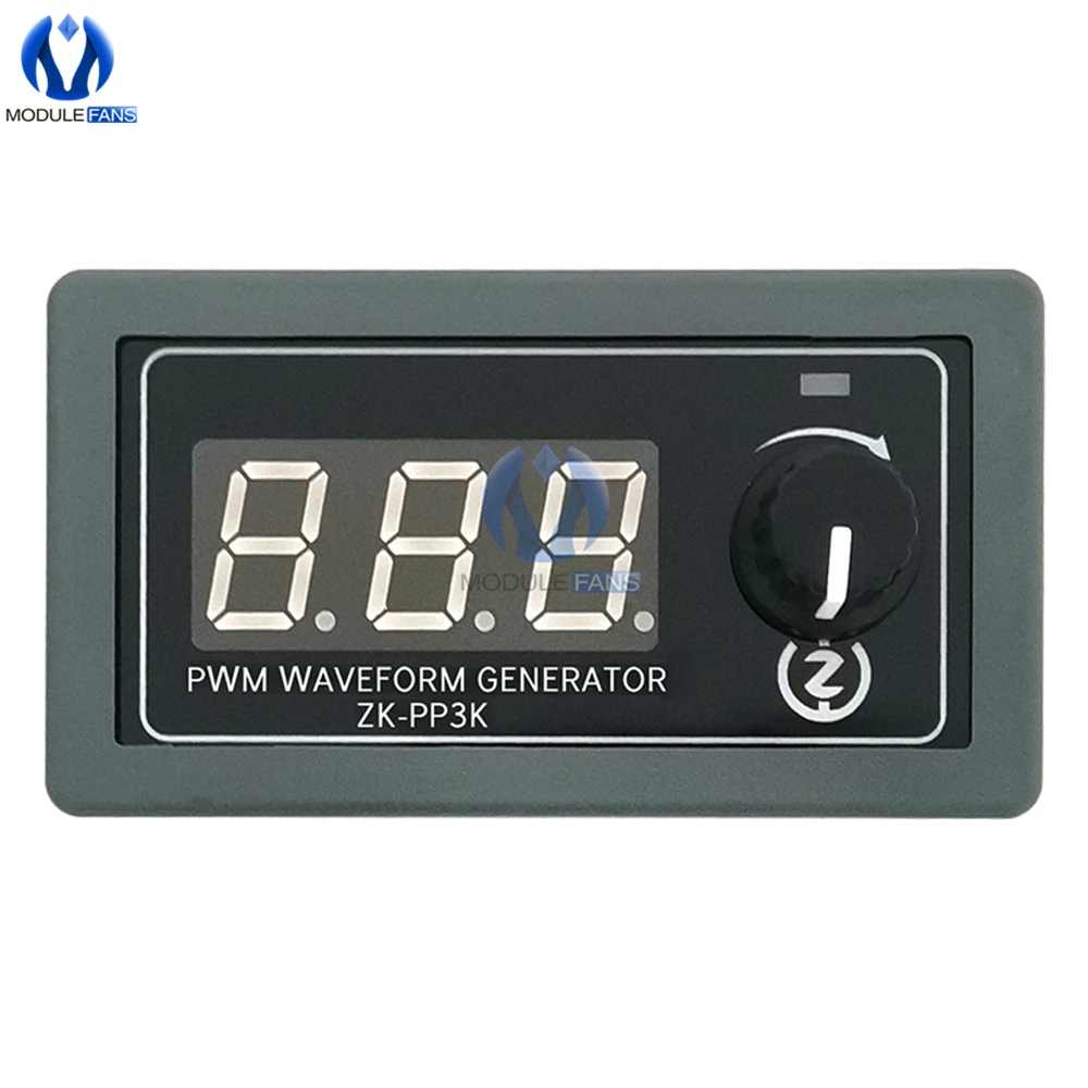 

PP3K PWM Pulse Generator Lighting LED Motor Speed Control Dimming Controller Slow Start Slow Stop LCD Digital Display