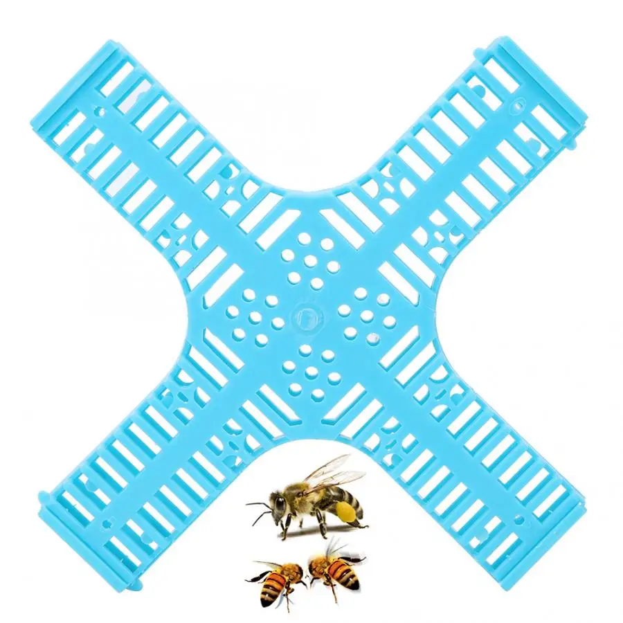 Пчелиный улей клетка 2 шт пластиковая пчелиная королева Защитная коробка