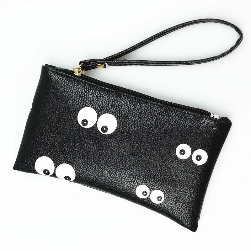 Женский кошелек из искусственной кожи Маленький Длинный на молнии дизайнерская