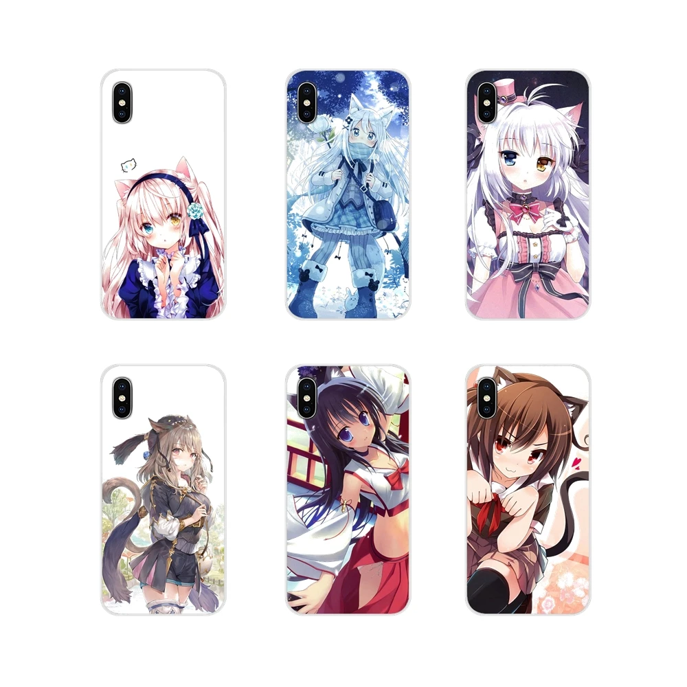 Милые аксессуары для девочек с японским аниме кошкой чехлы телефонов Xiaomi Redmi Note 3 4