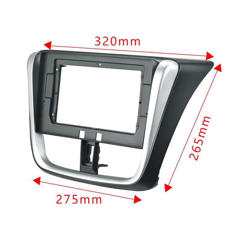 Автомобильная панель для Toyota VIOS 2017 установка приборной панели двойная Din рама