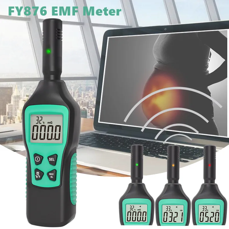 Дозиметр излучения FUYI детектор электромагнитного бытовой Высокоточный тестер