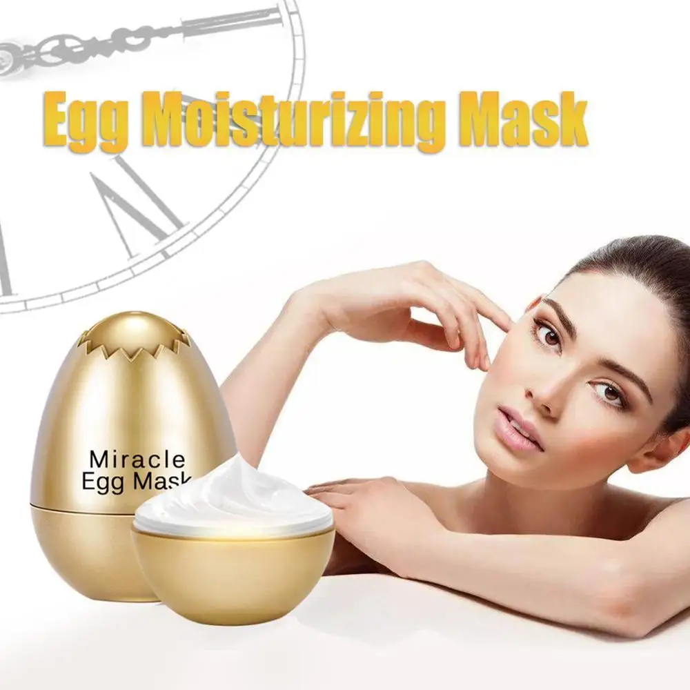 

Miracle Egg Mask Anti Aging Sleeping Mask Remove Wrinkle Moisturizing Cream Yeast Egg Shell Mask Face Skin Care Treatment