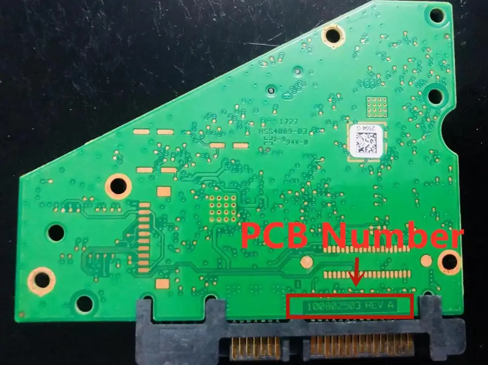 Запчасти для жестких дисков PCB Логическая плата печатная 100802503 REV A / 2504 G Seagate 3 5 SATA
