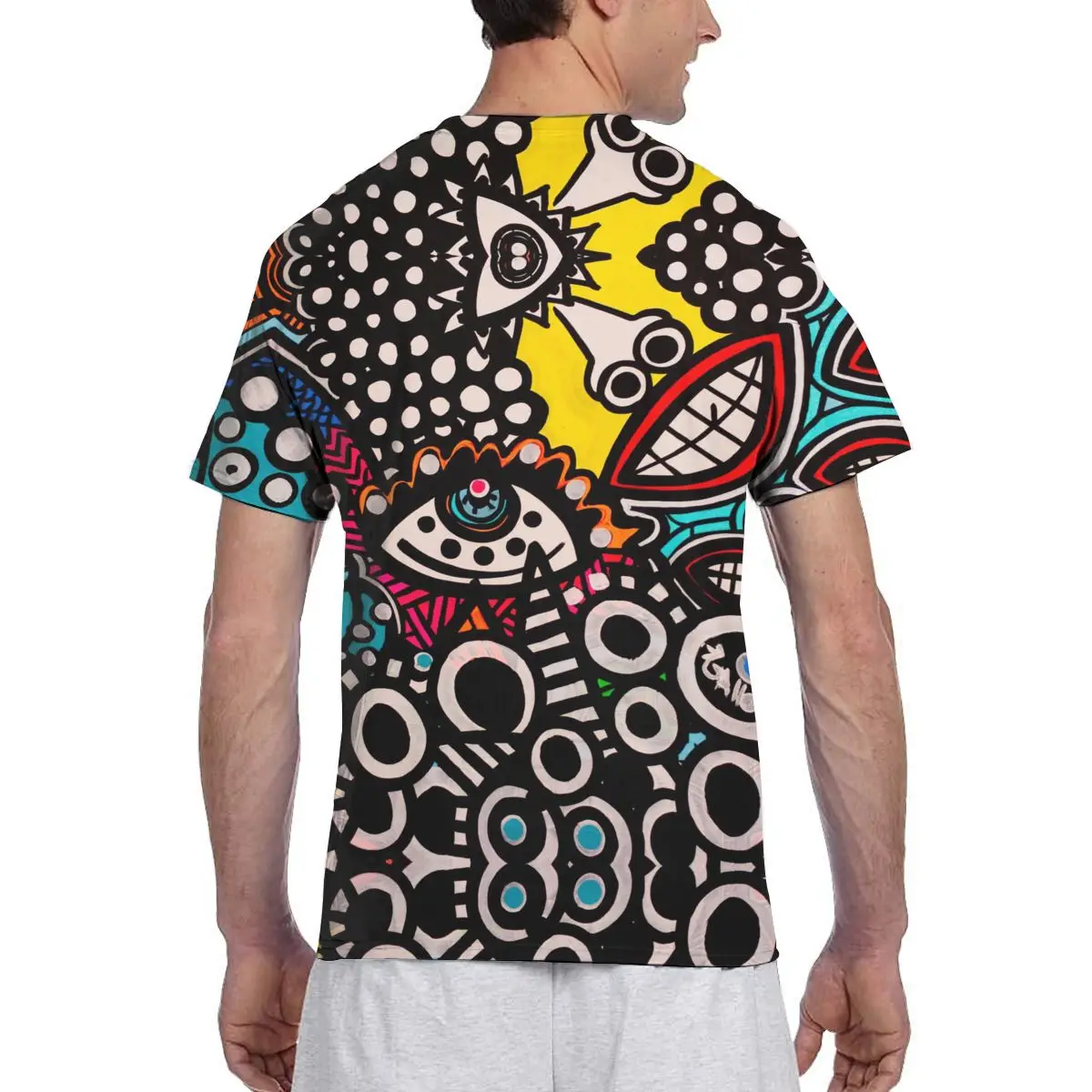 

2021 New Fashion skull Graphic Short Sleeve full print Tees Hip Hop Men Women Beach O Neck Tshirt clothes top