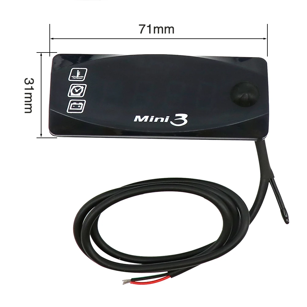 Цифровой Многофункциональный Универсальный мотоциклетный вольтметр Alconstar со