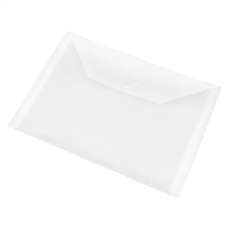 10 шт. прозрачный полипропилен файловый пакет прочный держатель для сбора штампов