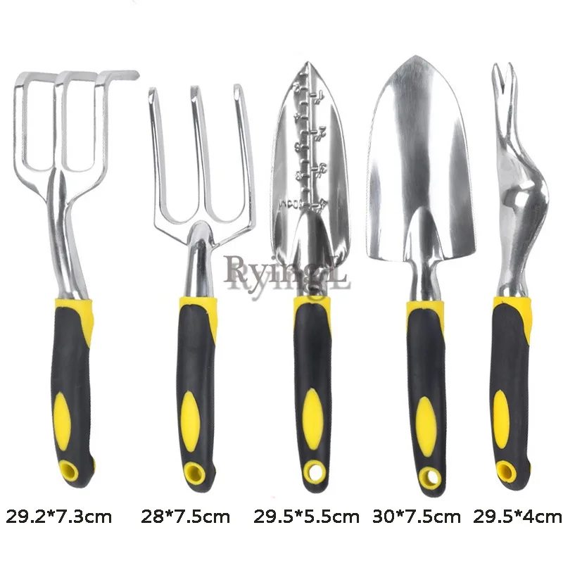 Набор садовых инструментов из нержавеющей стали набор для посадки вилка шпатель