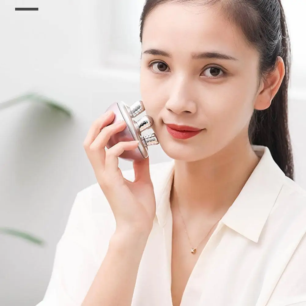 

Electric Face Roller Ball Massager Lifting Skin Tightening Relaxation Wrinkle Shaping Removing Massager Edema O6q1