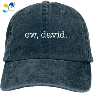 Кепка Ew, David Dad, регулируемая джинсовая кепка, Классическая бейсболка