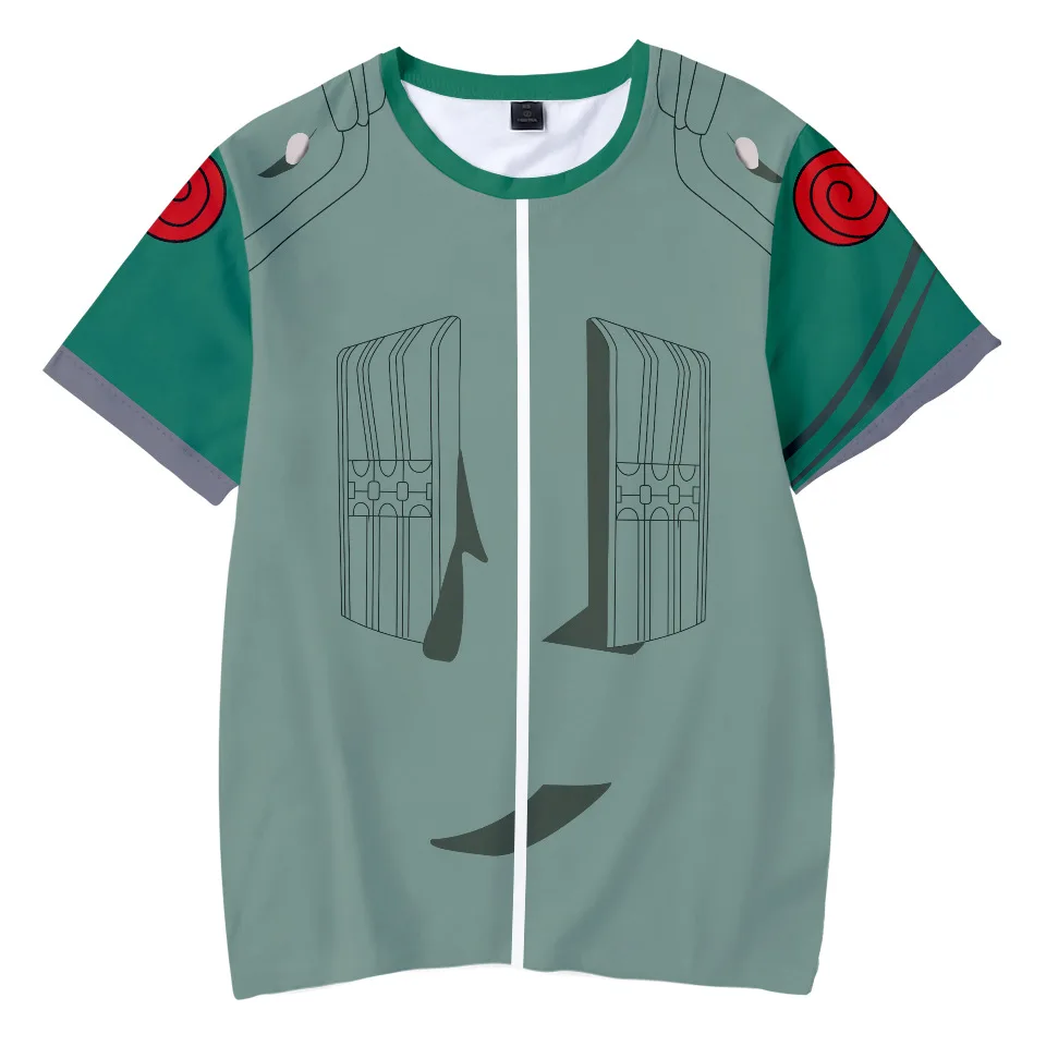 

Ninja character clothing animation peripheral 3D digital color printing casual short-sleeved T-shirt children's wear