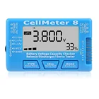 CellMeter 8 ЖК-подсветка 1-8S батарея напряжение емкость Checker баланс зарядное устройство серво тестер для LiPo Life Li-Ion NiMH Nicd