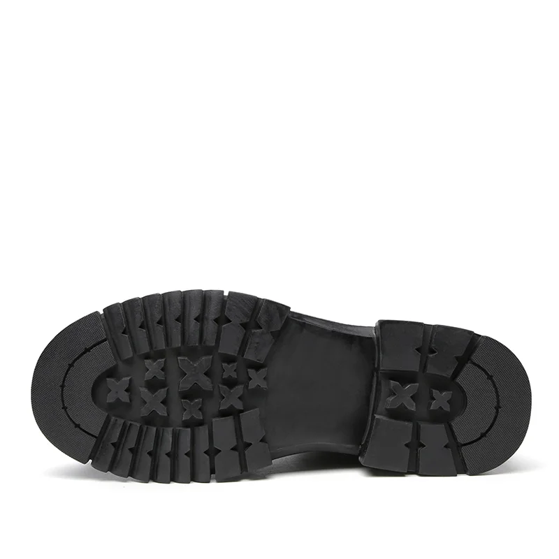 Мужская обувь из натуральной кожи модные уличные походные ботинки на шнуровке