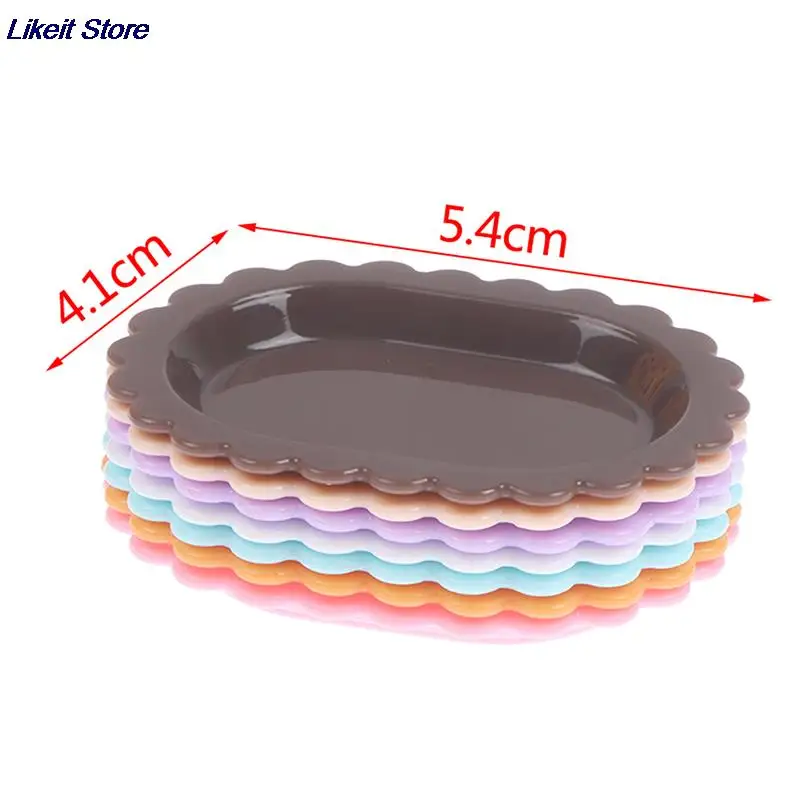 5 шт./лот искусственный кукольный домик миниатюрные блюда посуда подносы тарелки