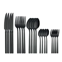 tableware sets spoon fork knife stainless steel cutlery tableware cutlery 20 pieces gold cutlery dinner set with tea fork