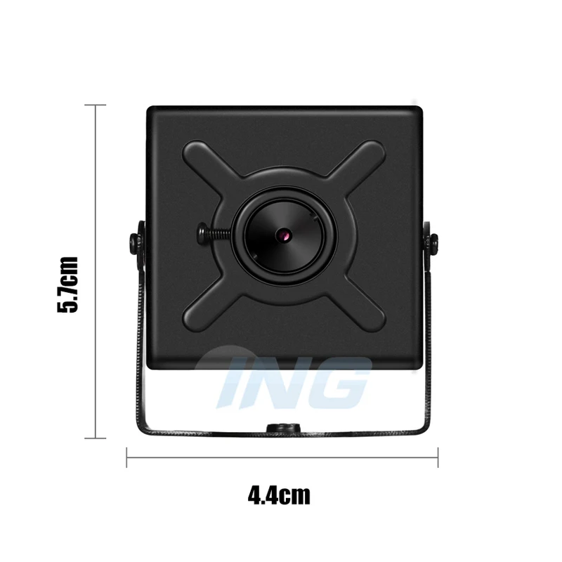 POE HD 3MP H.265 аудио мини IP-камера 1296P / 1080P 3 7 мм объектив для помещения безопасности