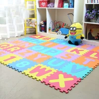 30x30cm 26pcs kids foam alphabet letter puzzle mats crawling playmats thermal mat for children tapete foamy soft pad tatame eva