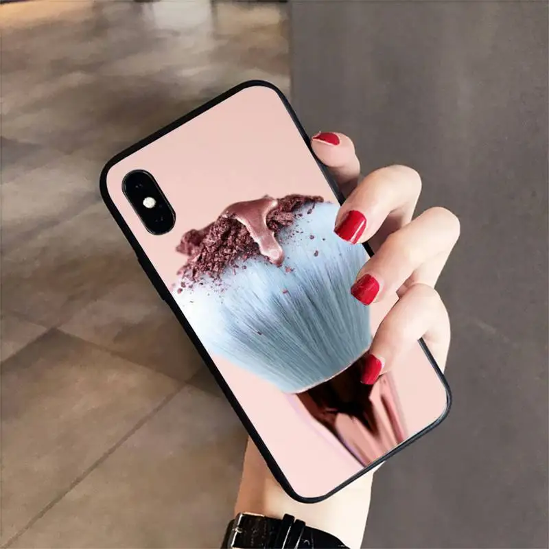 

Babaite Girl Make up Brush Cosmetic bag Soft Phone Case for samsunga30 s 40 s8 20 huaweinova7pro 8x honor 10i redminote8pro