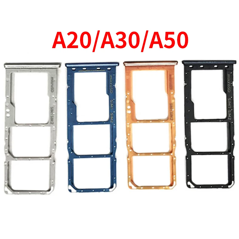 

Sim Card Tray Holder For Samsung Galaxy A20 A30 A50 A205 A305 A505 A305F A505F SD Card Reader Slot Adapter
