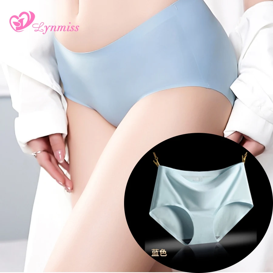 Lynmiss Plus Size Underwear Women's Panties For Women Push Up Sexy Lingerie Cotton Briefs Seamless Female | Женская одежда