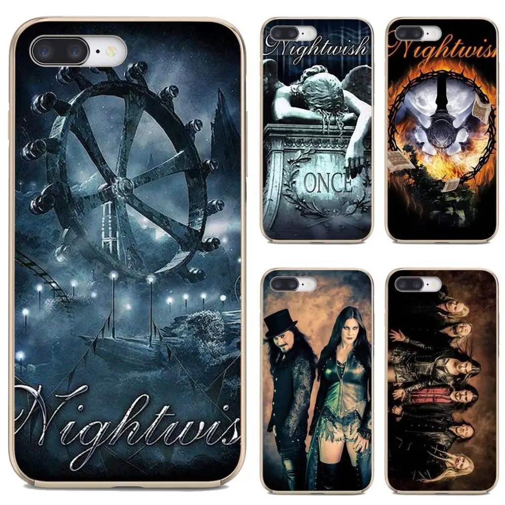 Мягкие чехлы для Huawei Nova 2 2i 3 3i Y3 Y5 Y6 Y7 Y9 Prime 2015 2016 2017 2018 2019 Nightwish Theater metal Music Band|Бамперы|