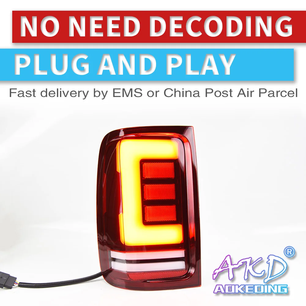 АКД автомобильного тюнинга задних фонарей задние фонари для Volkswagen VW AMAROK