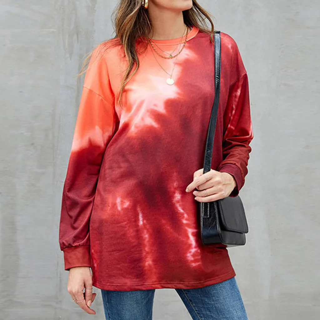 Блузка Женская Осенняя Длинная с длинным рукавом # g3 |