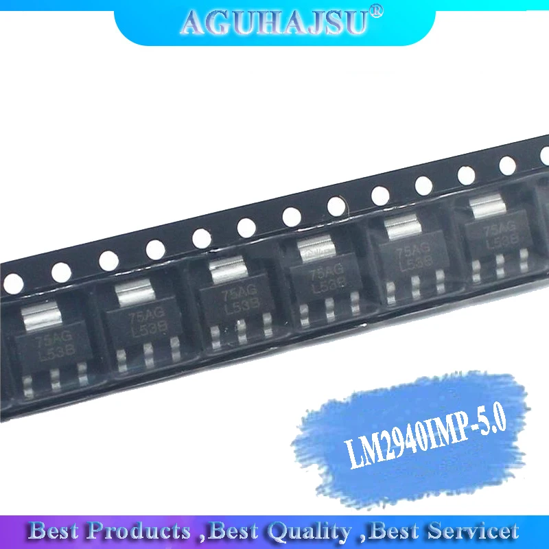 10 шт. LM2940IMP-5.0 LM2940IMP LM2940 SOT-223 регулятор питания чип новый оригинальный | Электронные