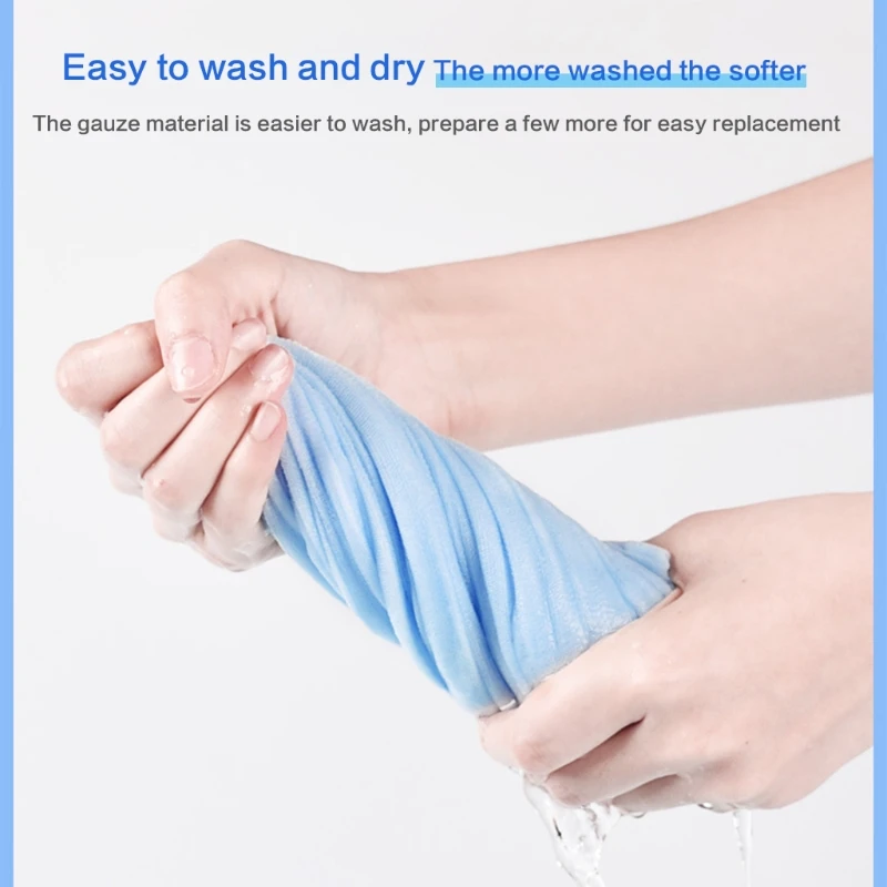

6pcs Baby Muslin Washcloth Cotton Wipes Multipurpose for Newborn Face Towel