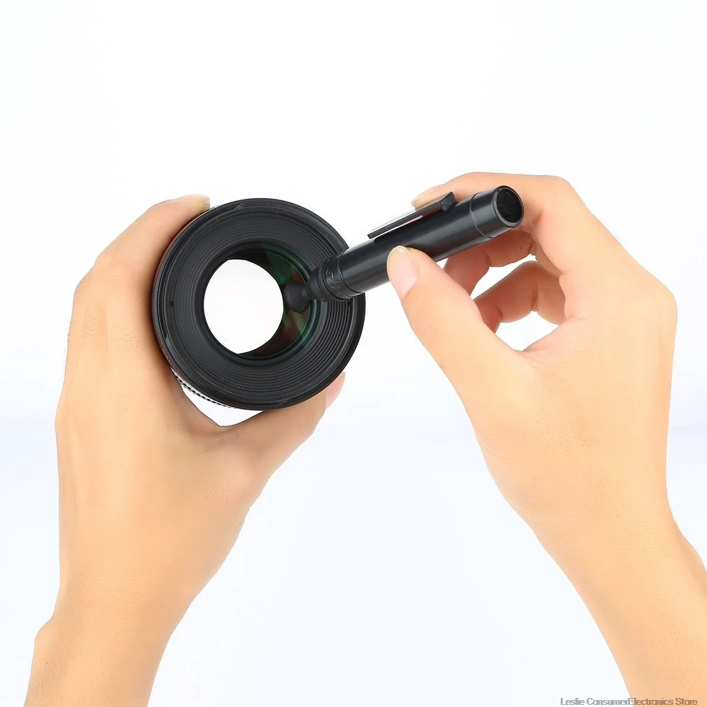 3 в 1 Набор для чистки линз ручка салфетка уборки пыли DSLR VCR камера DC Линзы Фильтры