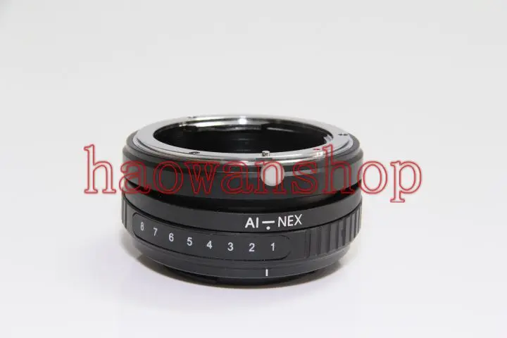 Кольцо наклонный адаптер г. Для крепления объектива Nikon F к креплению sony E NEX3/5/6/7 a7