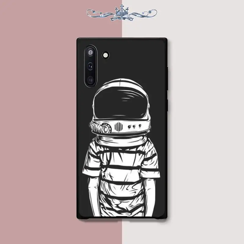 Силиконовый чехол для телефона с космосом луной астронавтом Samsung Galaxy J2 J3 J4 Plus J5 Prime