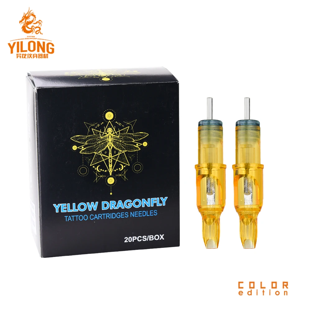 Новейший 20 штук RL RM M1RS Одноразовые стерилизованные иглы для татуировки картридж