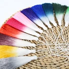 13 см в китайском стиле Стиль градиент Цвет кисточкой различных Цвет 1 шт.упак. используется для брелок, мобильный телефон ремень, ювелирные изделия DIY аксессуары