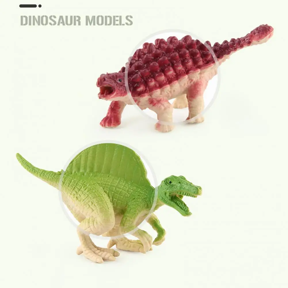 

4Pcs/set Dinosaur Jurassics Wild Life Model Toy Set Action Figure Dinosaur Children Simulation Toys For Boys Gift