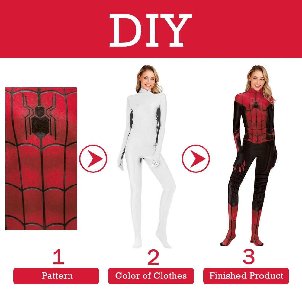 NADANBAO DIY Настроить комбинезоны 3D цифровая печать женские боди