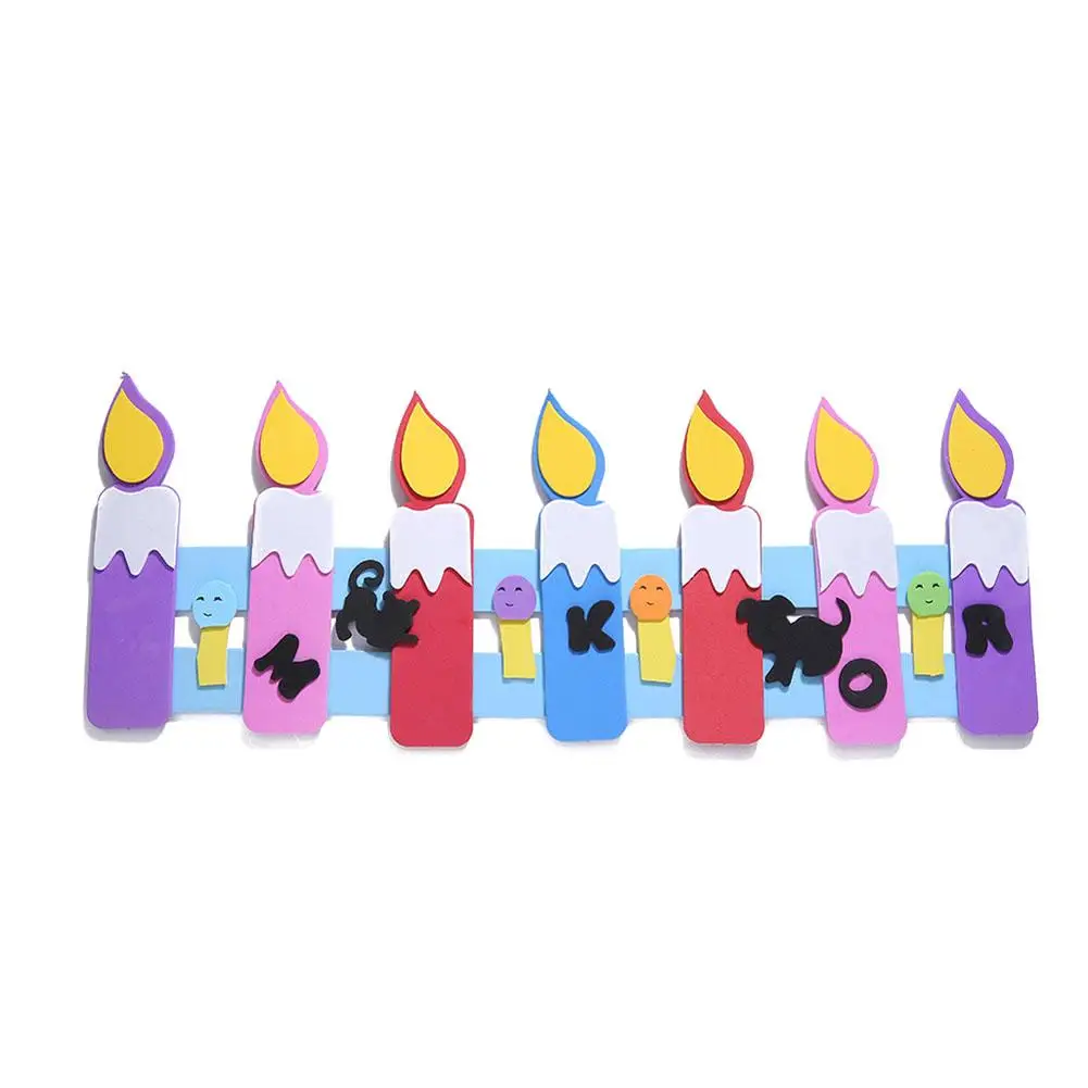 Милые свечи в виде улитки наклейки на стену из вспененного этилвинилацетата для