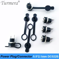 dc power plug connector for diy dc waterproof jack connector dc022b 5 5 x 2 1 mm 5pieceslot turmera 2020 new