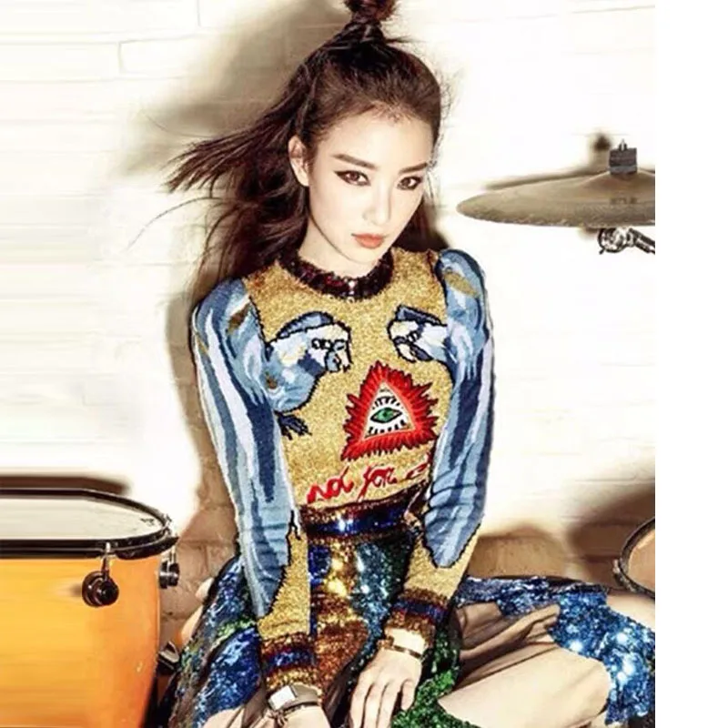 Свитер женский трикотажный Осень-зима | Женская одежда