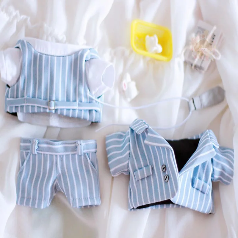 

Star baby clothes cotton doll with suit 20cm doll clothes doll accessories